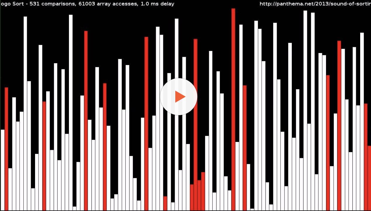 bogosort video